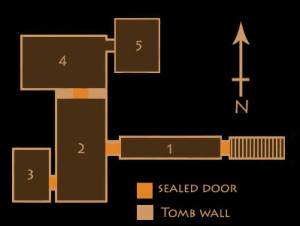 KING TUTS TOMB PLAN 1